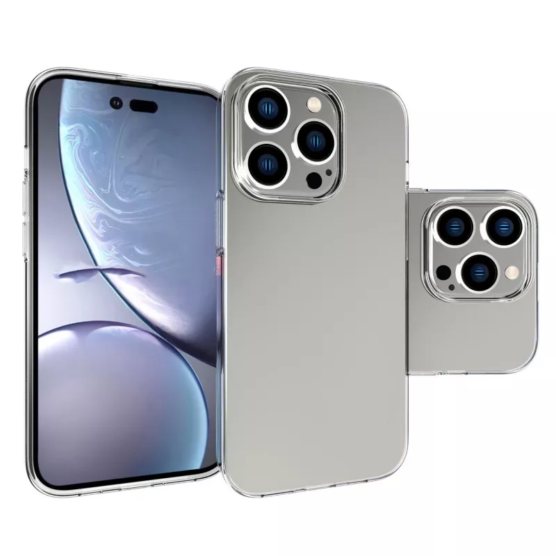 eSTUFF ES67100006-BULK mobiliojo telefono dėklas 15,5 cm (6,1 colio) Užvalkalas Skaidrus