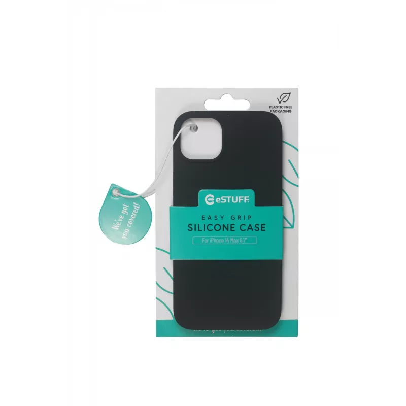 eSTUFF ES67120007 mobiliojo telefono dėklas 17 cm (6,7 col.) Dangtelis Juoda