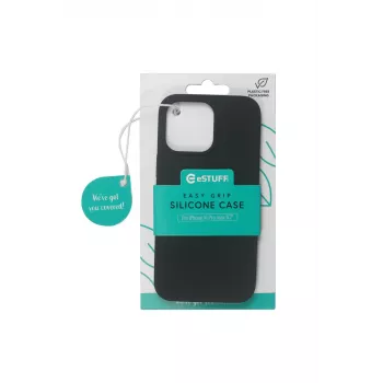 eSTUFF ES67120008 mobiliojo telefono dėklas 17 cm (6.7 col.) Užvalkalas Juoda