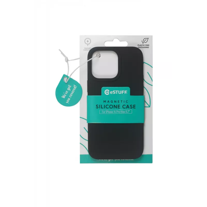 eSTUFF ES67150008 mobiliojo telefono dėklas 17 cm (6,7 col.) Užvalkalas Juoda