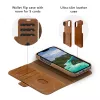 dbramante1928 Lynge - iPhone 13 Pro - Tan, piniginės tipo dėklas, Apple, iPhone 13 Pro, 15,5 cm (6,1 colio), Ruda