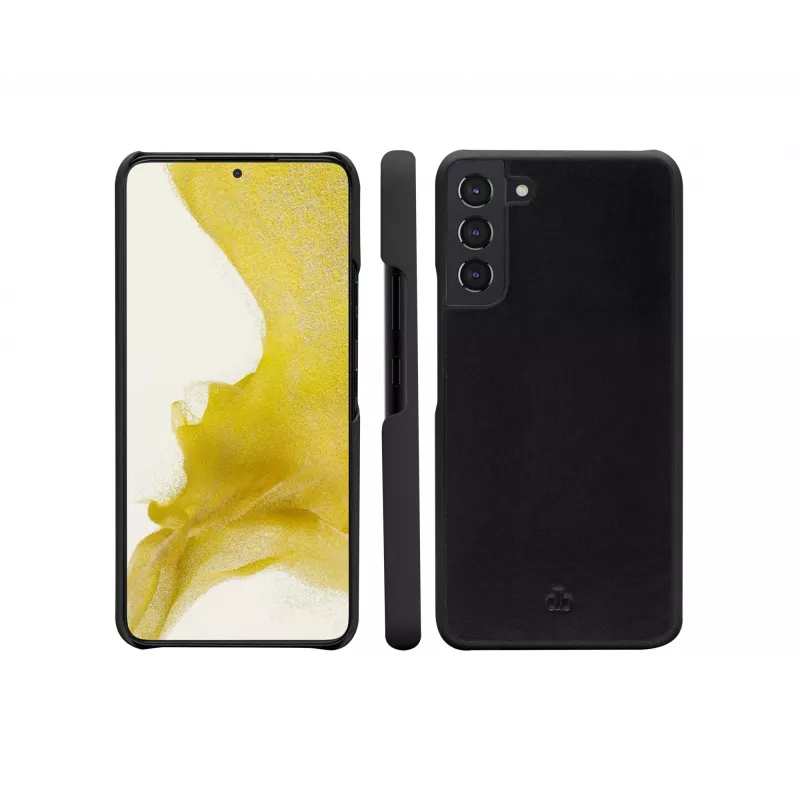 Dėklas-knygelė dbramante1928 Lynge Galaxy S22+ juodas vienspalvis