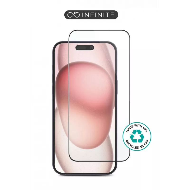 eSTUFF ES501431-50BULK INFINITE iPhone 16 Pro / iPhone 17 ekrano apsauginė plėvelė, 50 vnt. pakuotė
