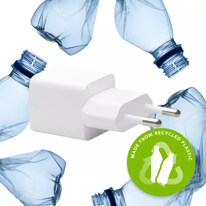 dbramante1928 re-charge Pro - EU sieninis įkroviklis USB-C 25W - W, Vidaus, AC, Balta