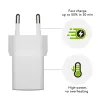 dbramante1928 re-charge Pro - EU sieninis įkroviklis USB-C 25W - W, Vidaus, AC, Balta