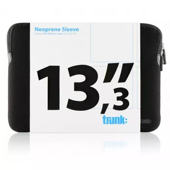 Nešiojamojo kompiuterio dėklas-įmautė Trunk TR-PC13-BLK 33,8 cm 13,3 colio juodas