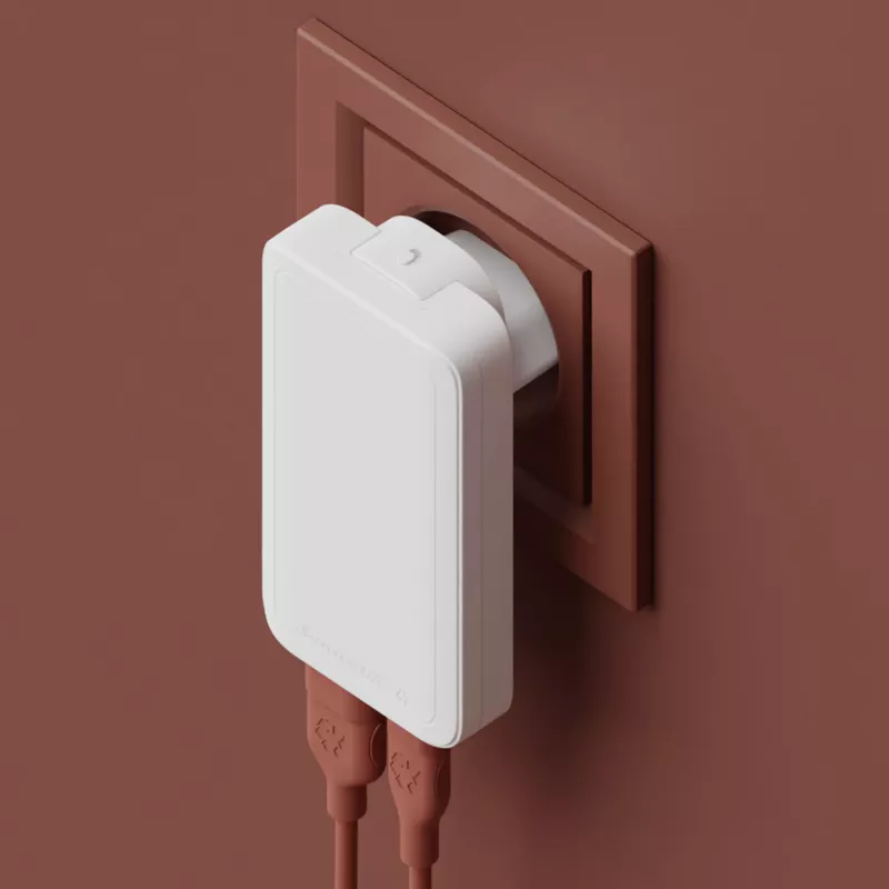 dbramante1928 Pro - EU/US plonas įkroviklis - USB-C 65W+USB-A 30W - W