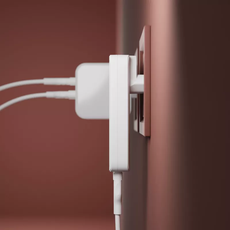 dbramante1928 Pro - EU/US plonas įkroviklis - USB-C 65W+USB-A 30W - W