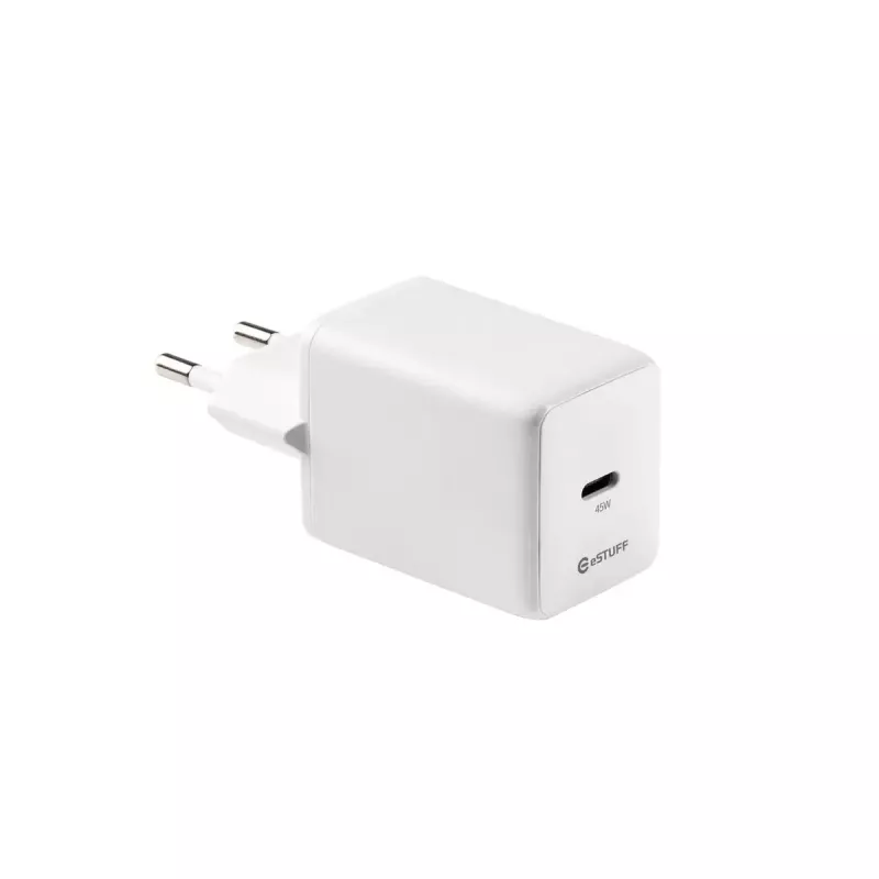 eSTUFF INFINITE ES637046 USB-C įkroviklis EU PD 45W GaN