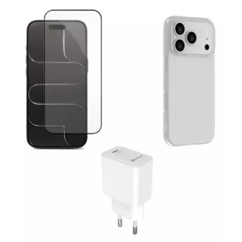 Power adapter kit eSTUFF ES-KIT-IPH17PROMAX for iPhone 17 Pro Max charging and kabelis set