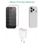 Power adapter kit eSTUFF ES-KIT-IPH17PROMAX for iPhone 17 Pro Max charging and kabelis set