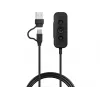 Laidinės ausinės Sandberg 3in1 Office Headset Pro ENC 20–20000 Hz