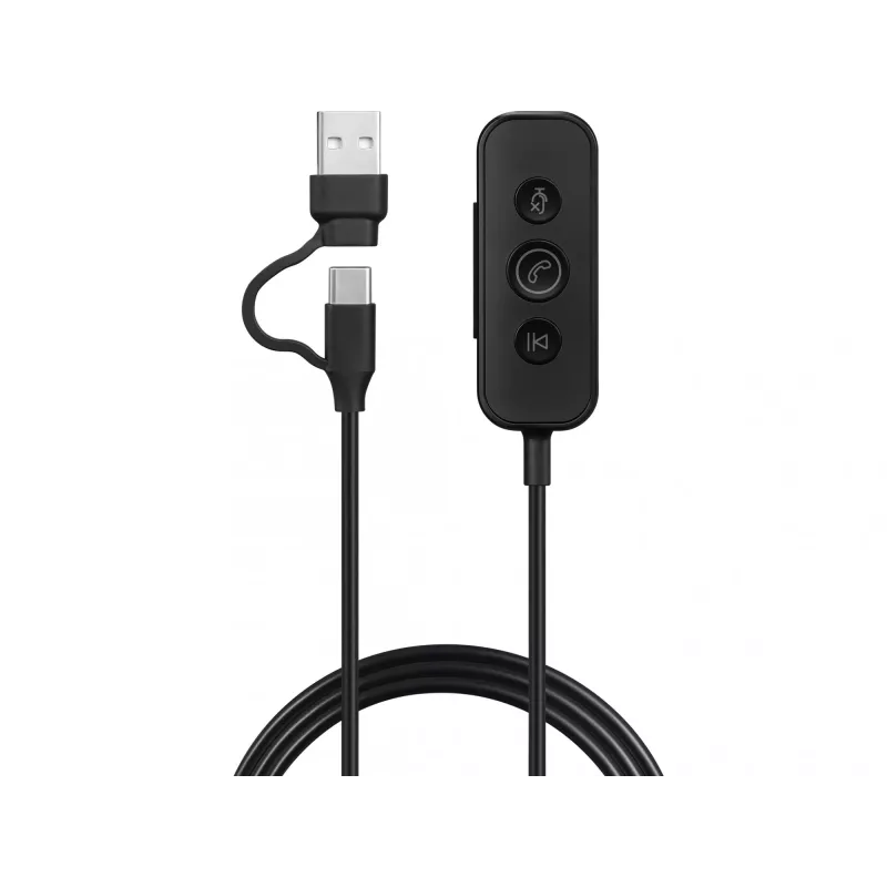 Laidinės ausinės Sandberg 3in1 Office Headset Pro ENC 20–20000 Hz