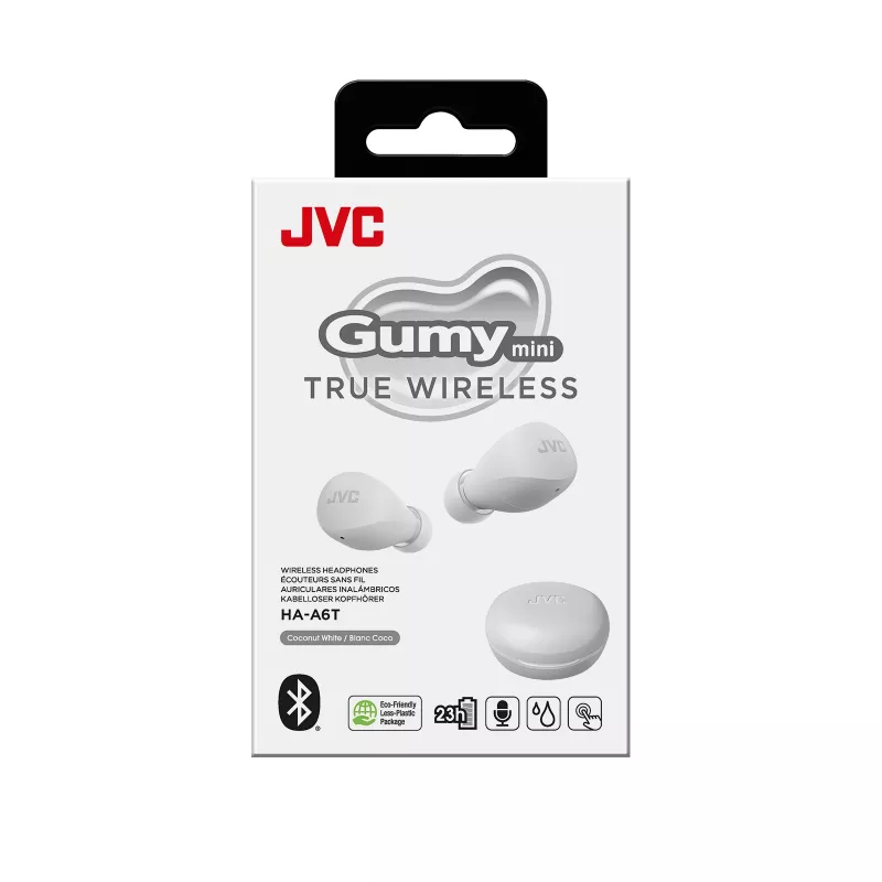 Ausinės JVC Gumy Mini TWS baltos