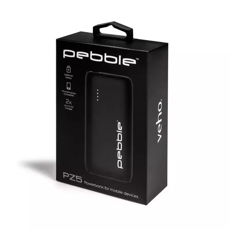 Veho Pebble PZ5 nešiojamoji išorinė baterija – 5000 mAh