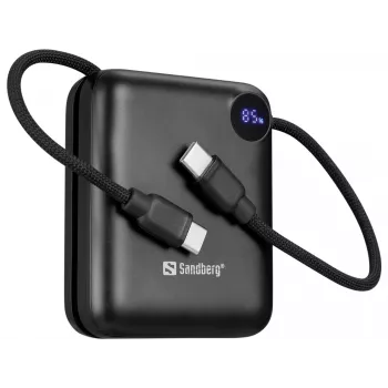 Nešiojamasis įkroviklis Sandberg Powerbank 10000 PD20W Connect, 10000 mAh