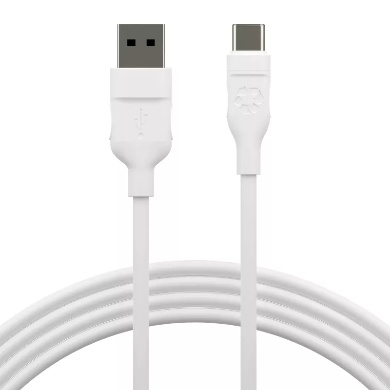 dbramante1928 re-charge Pro - laidas 1,2 m USB-A į USB-C - baltas, 1,2 m, USB A, USB C, USB 2.0, 0,48 Gbit/s, balta