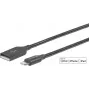 eSTUFF ES601065 „Lightning“ laidas 0,5 m Pilka