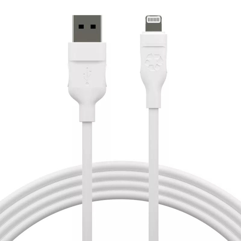 dbramante1928 re-charge Pro - Laidas 2,5 m USB-A į Lightning - baltas