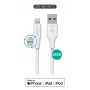 Lightning laidas eSTUFF ES601170-BULK 1m Baltas 5V 2,4A