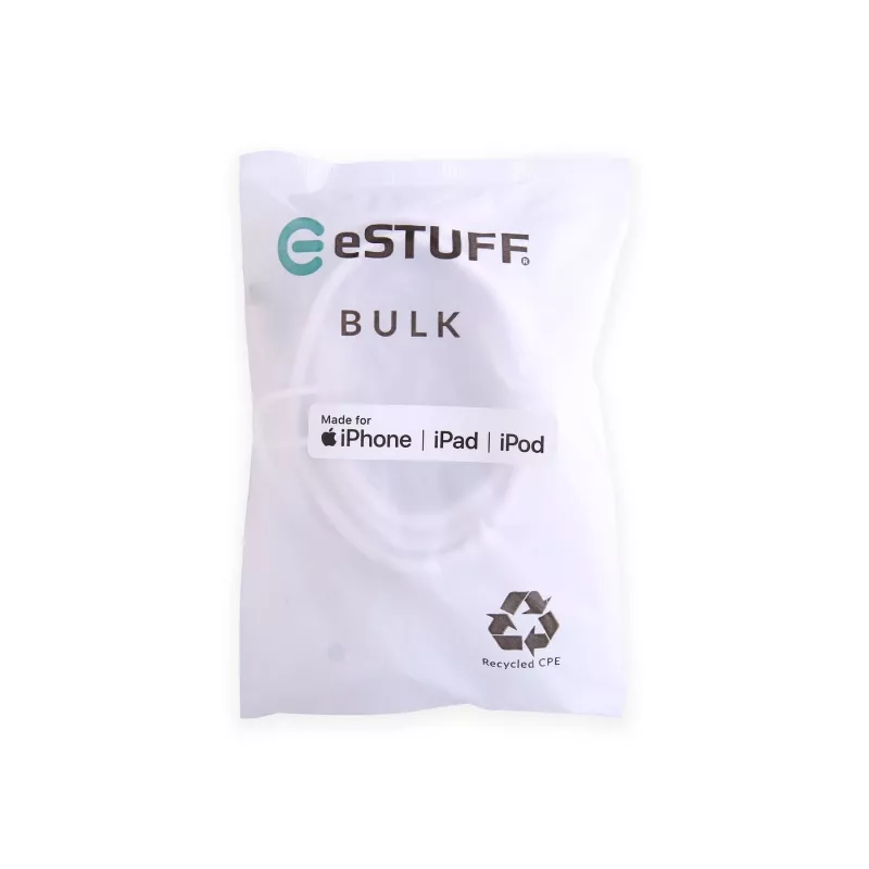 Lightning laidas eSTUFF ES602370-BULK 3 m USB-C 2,4 A