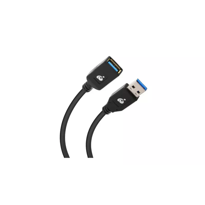 IOGEAR G2LU3AMF USB laidas USB 3.2 Gen 1 0,3 m USB A juodas