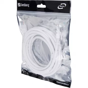 Tinklo kabelis Sandberg UTP Cat6 5m RJ-45 pilkas