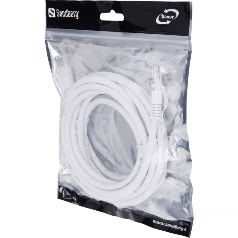 Tinklo kabelis Sandberg UTP Cat6 5m RJ-45 pilkas