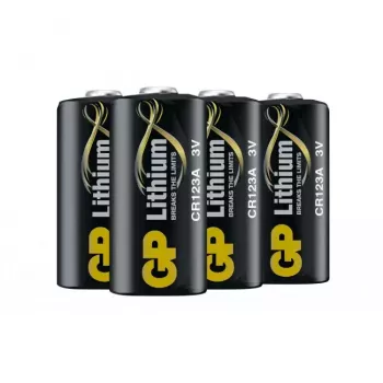 Vienkartinė baterija GP baterijos Lithium CR 123A ličio-mangano dioksidas