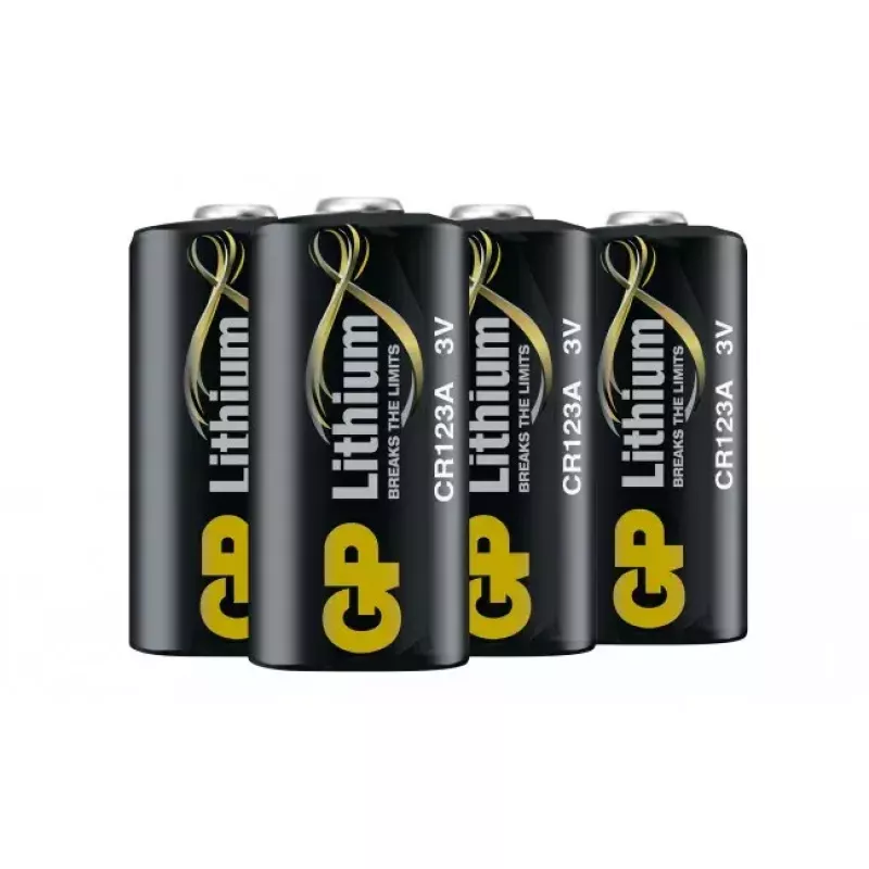 Vienkartinė baterija GP baterijos Lithium CR 123A ličio-mangano dioksidas