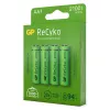 Įkraunama baterija GP baterijos ReCyko+ 2100mAh 4 vnt. AA NiMH