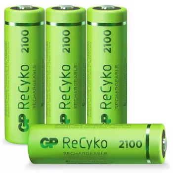 Įkraunama baterija GP baterijos ReCyko+ 2100mAh 4 vnt. AA NiMH