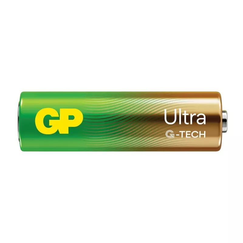 Vienkartinė baterija GP Batteries Ultra Alkaline GP15AU AA LR06 šarminė 10 metų saugojimo trukmė
