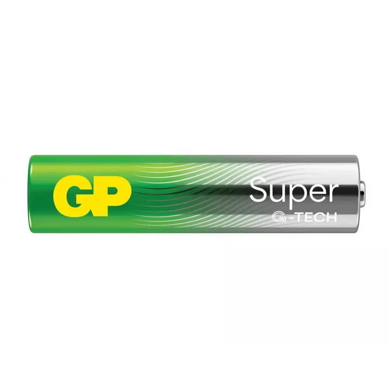 Vienkartinė baterija GP baterijos Super Alkaline GP24A AAA Šarminė 10 metų saugojimo