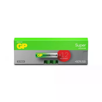 Vienkartinė baterija GP baterijos Super Alkaline GP24A AAA Šarminė 10 metų saugojimo