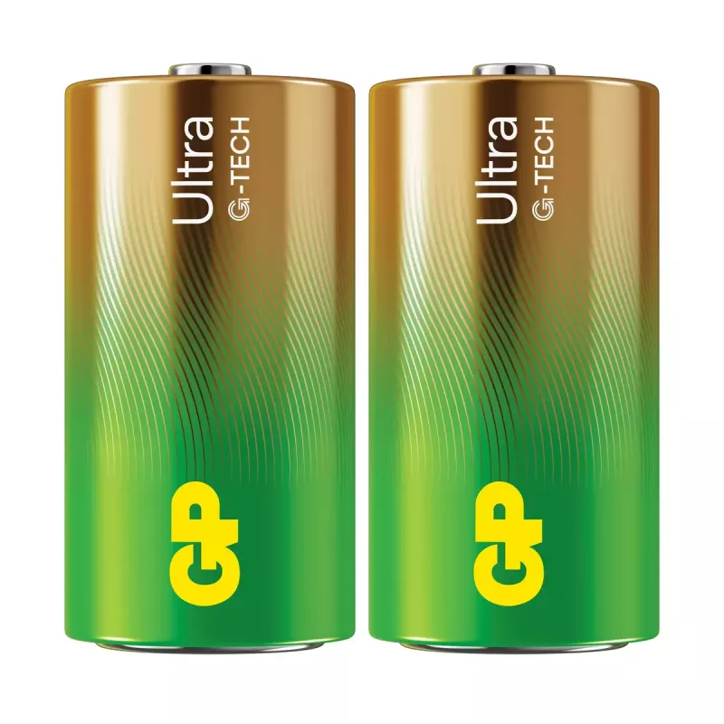 Vienkartinė baterija GP Batteries Ultra Alkaline GP14AU C LR14 10 metų saugojimo laikas