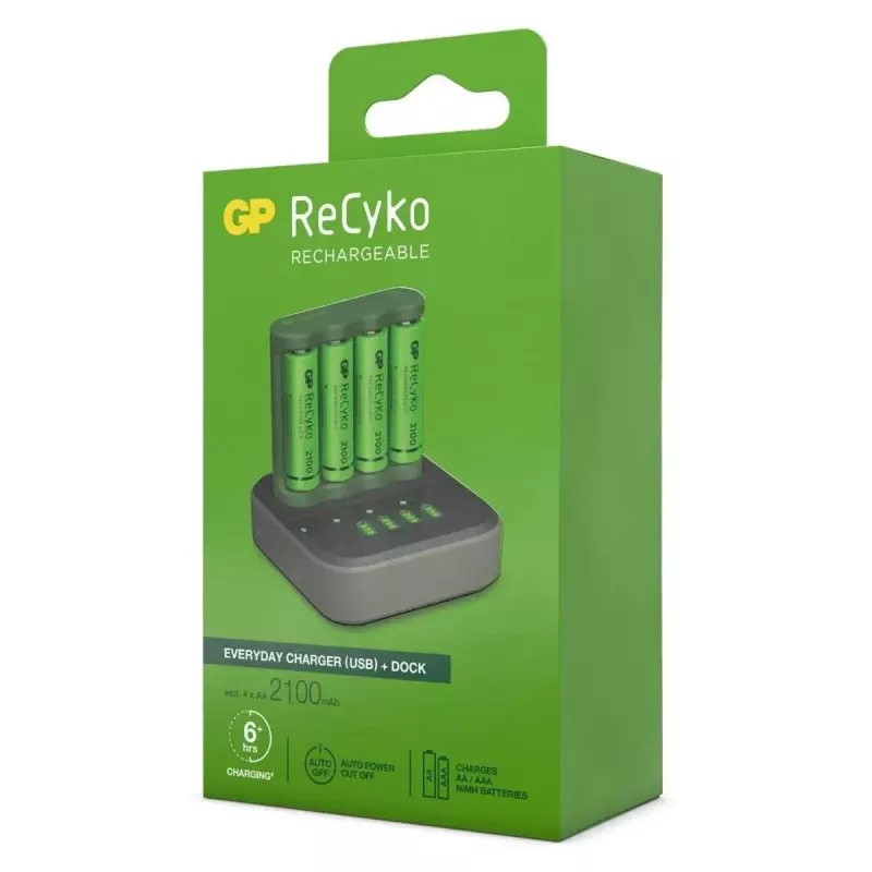 Baterijų įkroviklis GP baterijos PowerBank B421