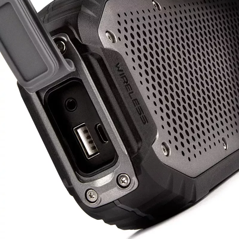 Stereo Portable Speaker Veho MX-1 Juoda/Sidabrinė
