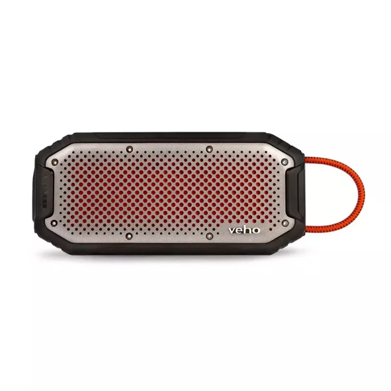 Stereo Portable Speaker Veho MX-1 Juoda/Sidabrinė