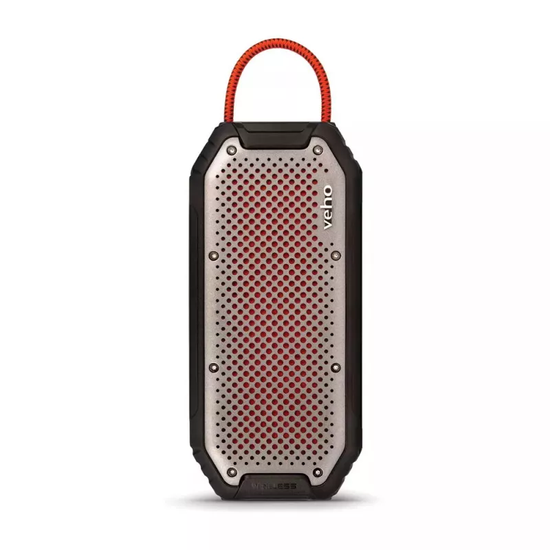 Stereo Portable Speaker Veho MX-1 Juoda/Sidabrinė