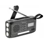 Nešiojamasis radijas SANDBERG Survivor DAB Radio All-in-1 4500 — DAB+/FM, 87,5–108 MHz, 3 W RMS, USB-A ir USB-C, 4500 mAh baterija