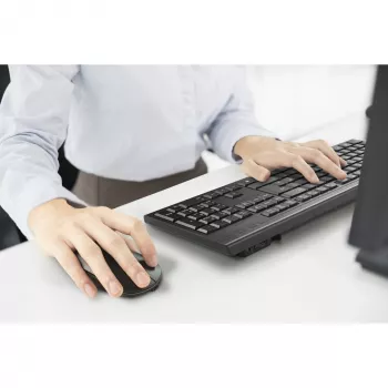 Belaidė klaviatūra Kensington K75560PN pilno dydžio QWERTY juoda