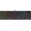Sandberg Mechanical Gamer klaviatūra GERMAN Full-size Wired USB Mechanical QWERTZ RGB LED