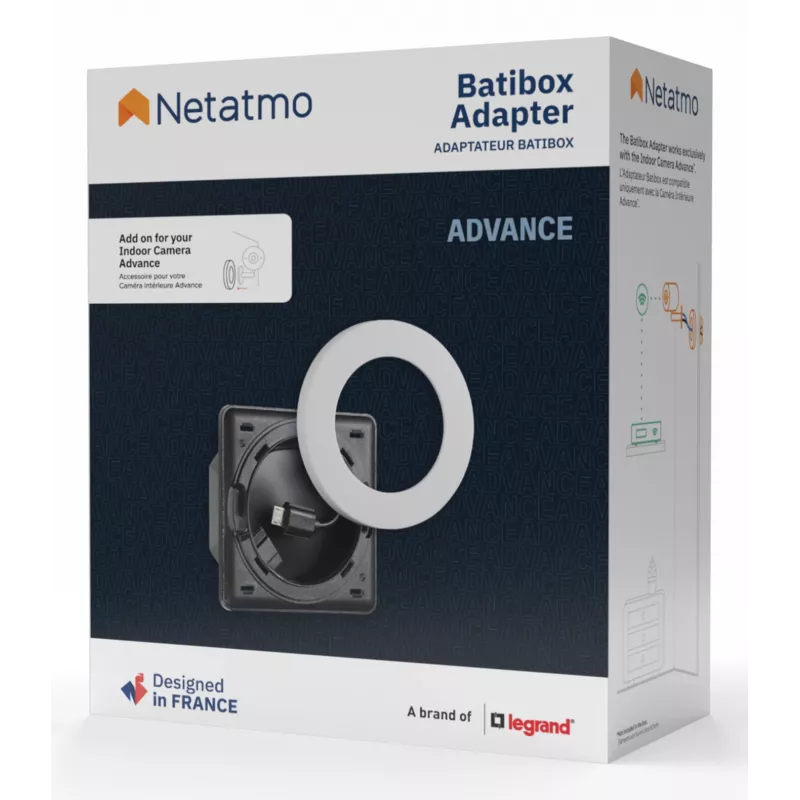 Netatmo NPC-BAT-W apsaugos kameros priedas – adapterio žiedas