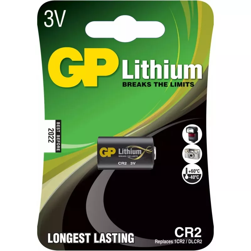 Vienkartinė baterija GP baterijos Lithium CR-2
