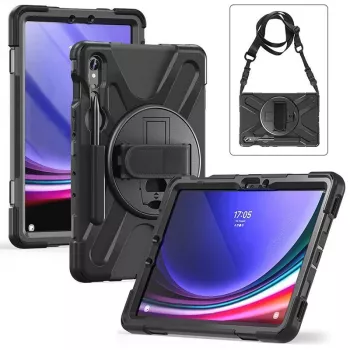 Planšetinio kompiuterio dėklas eSTUFF ES681857-BULK Samsung Tab S9/S8/S7 11 colių 2 stovo režimai