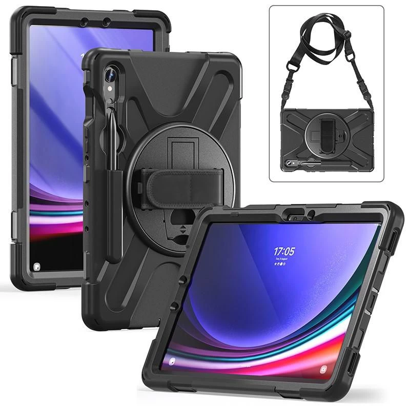 Planšetinio kompiuterio dėklas eSTUFF ES681857-BULK Samsung Tab S9/S8/S7 11 colių 2 stovo režimai