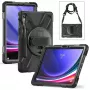 Planšetinio kompiuterio dėklas eSTUFF ES681857-BULK Samsung Tab S9/S8/S7 11 colių 2 stovo režimai