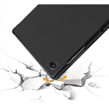 Folio Case eSTUFF Samsung Galaxy Tab A8 10.5 Juodas 2 stovo režimai