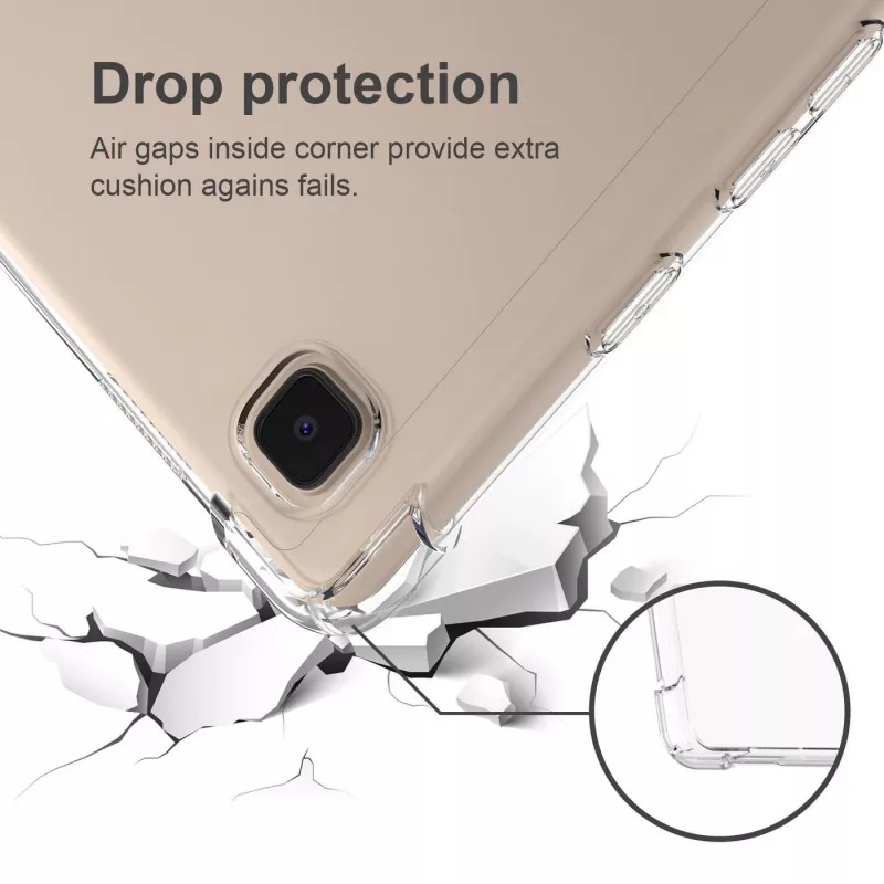 Dėklas eSTUFF Galaxy Tab S5e 10,5 inch permatomas